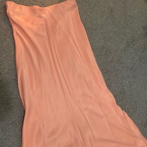 Zara midi slip skirt